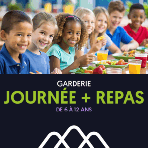 JOURNÉE + REPAS de 9h à 17h30 / Enfants de 6 à 12 ans