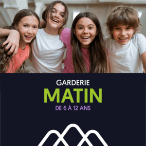 MATIN de 9h à 11h30 / Enfants de 6 à 12 ans