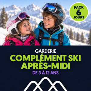 Complément Ski l'après-midi / Enfants de 3 à 12 ans