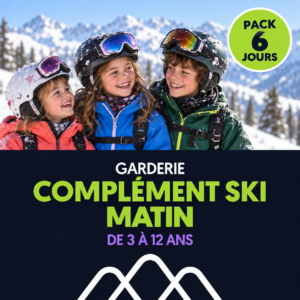 Complément Ski le matin / Enfants de 3 à 12 ans