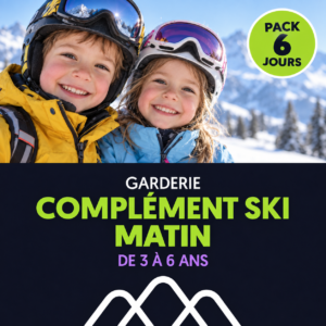 Complément Ski le matin / Enfants de 3 à 6 ans