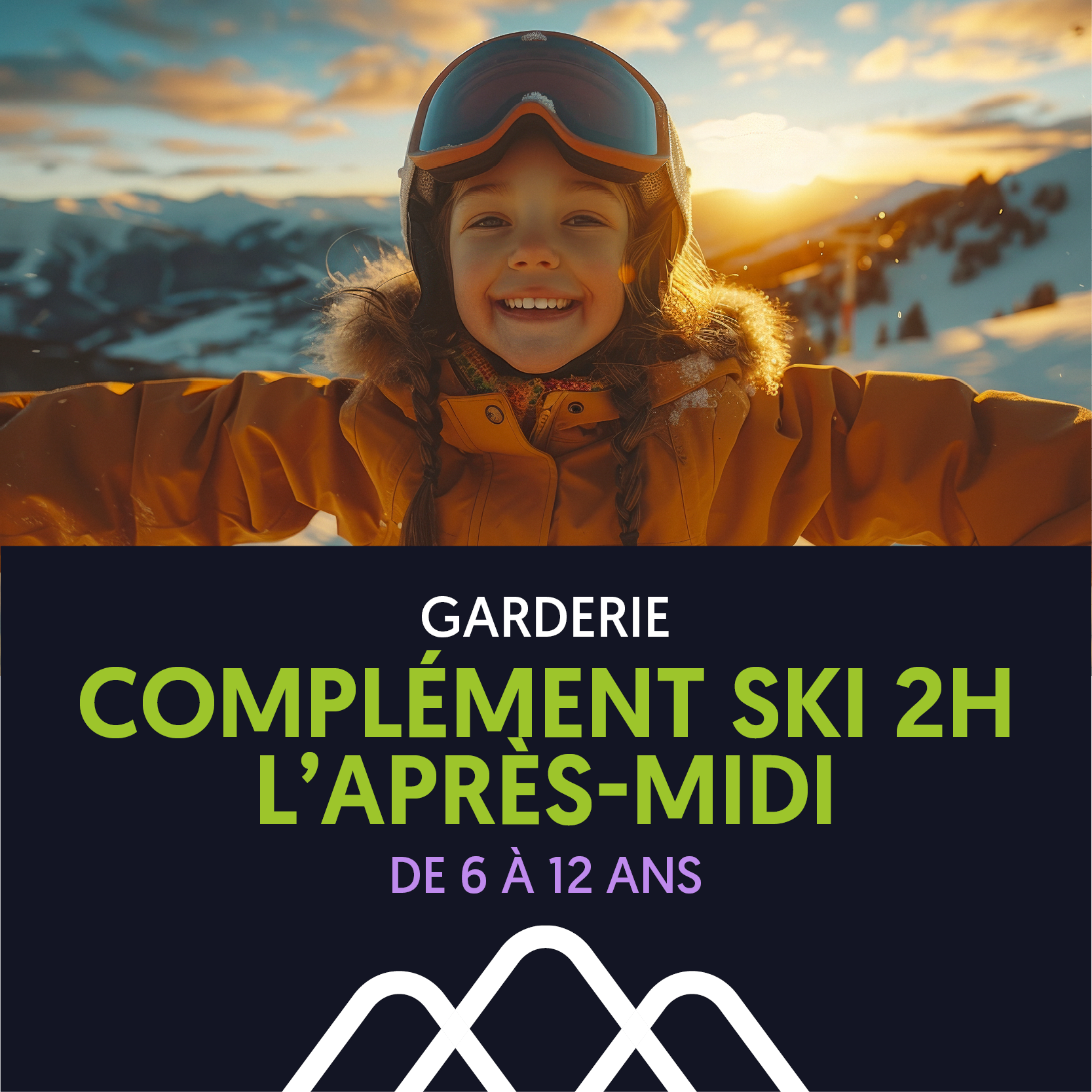 Complément Ski 2h l'après-midi / Enfants de 6 à 12 ans