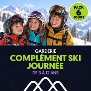 Complément Ski à la Journée / Enfants de 3 à 12 ans
