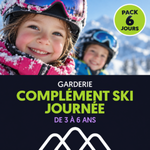 Complément Ski à la Journée / Enfants de 3 à 6 ans
